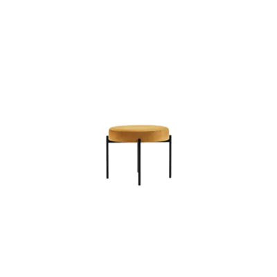 Paperflow Sitzhocker GAIA Rundsitz safran Paperflow Sitzhocker GAIA Rundsitz safran