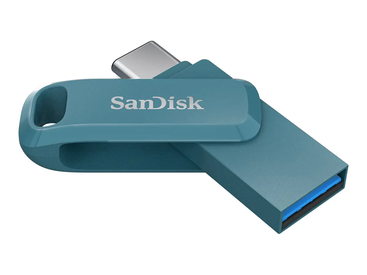 SanDisk Ultra Dual Drive Go - USB-Flash-Laufwerk - 64 GB - USB 3.2 Gen 1 / USB-C - navagio bay