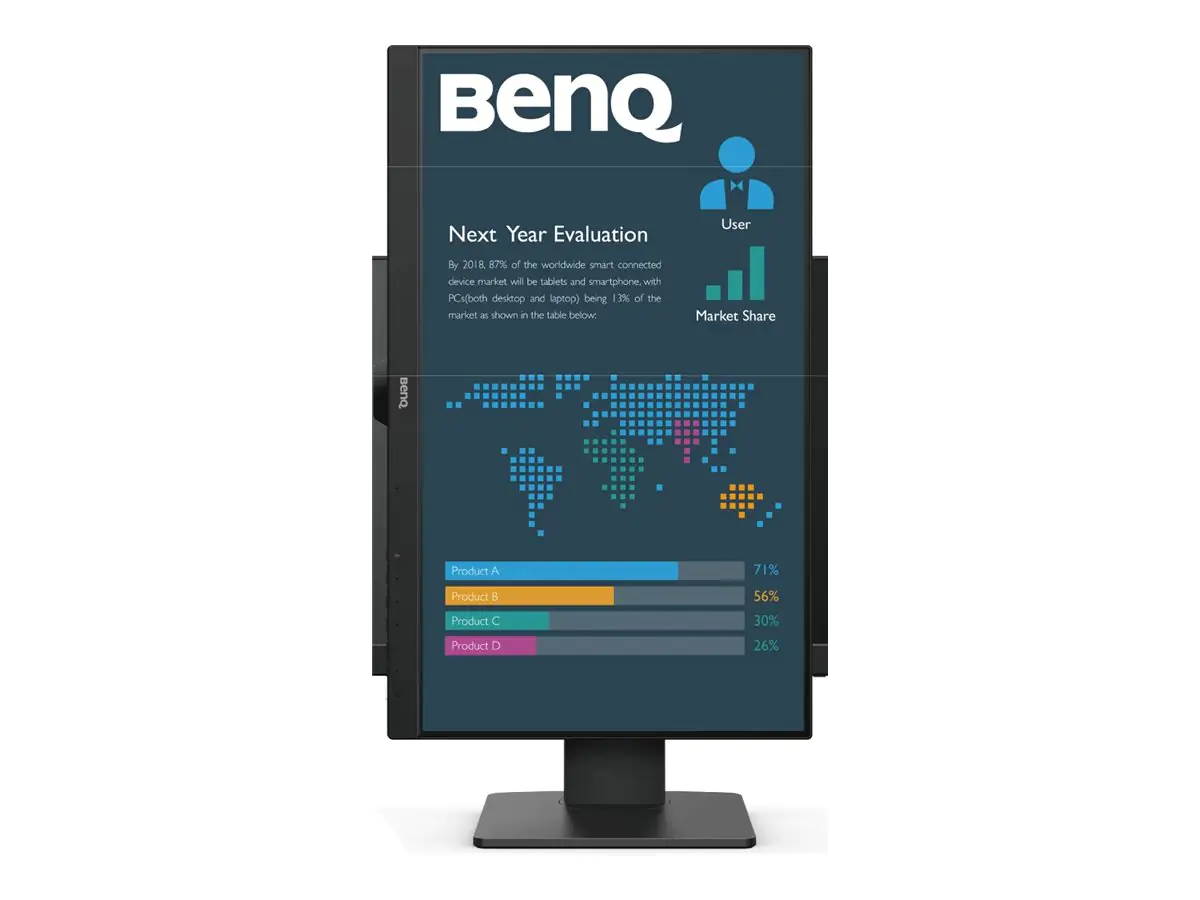 BenQ 60.5cm BL2486TC 16 9 HDMI/USB-C/DP bk.lift/piv FHD - Flachbildschirm (TFT/LCD) - 5 ms