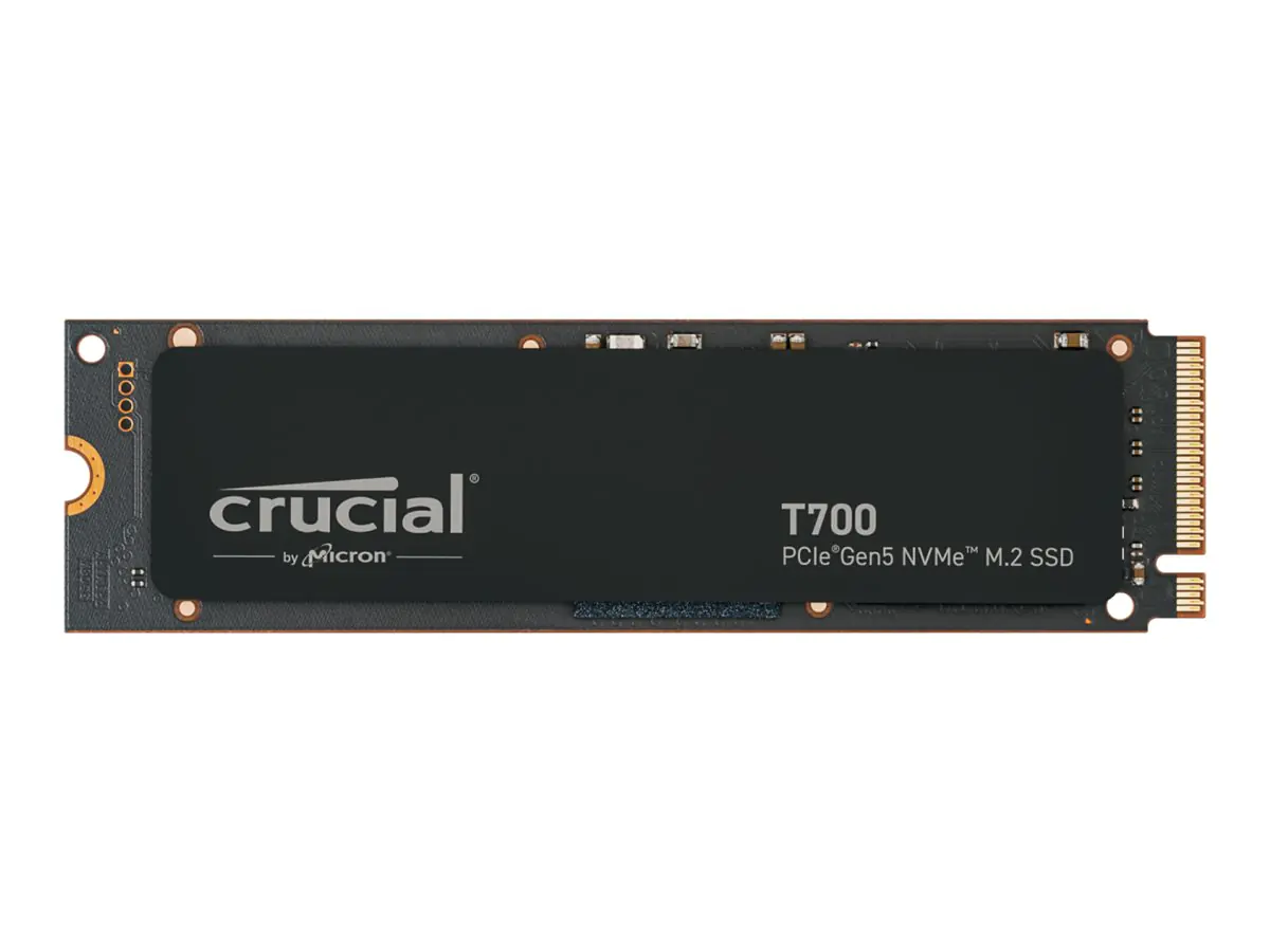 Crucial T700 - SSD - verschlüsselt - 1 TB - intern - PCI Express 5.0 (NVMe) CT1000T700SSD3