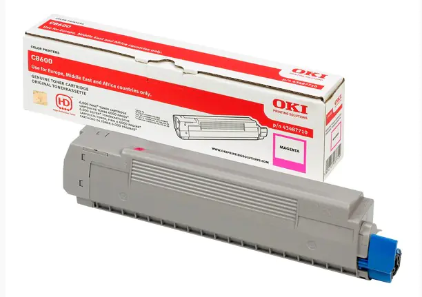 OKI - Magenta - Original - Tonerpatrone - für C8600cdtn, 8600dn, 8600n, 8800cdtn, 8800dn, 8800n OKI - Magenta - Original - Tonerpatrone - für C8600cdtn, 8600dn, 8600n, 8800cdtn, 8800dn, 8800n