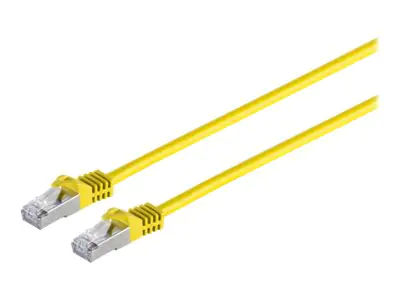 Tecline Cat.7 Rohkabel S/FTP 10 m - RJ-45 - - männlich/m?nnlich - Gold -Cat.7 - Kabel - Netzwerk