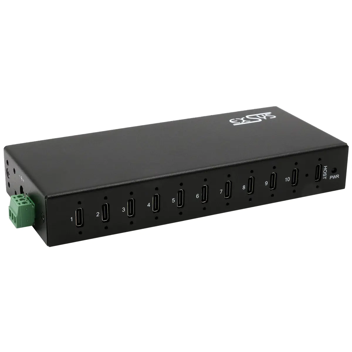 Exsys EX-12270HMS USB 3.2 Gen 2 HUB 10x C-Anschlüsse