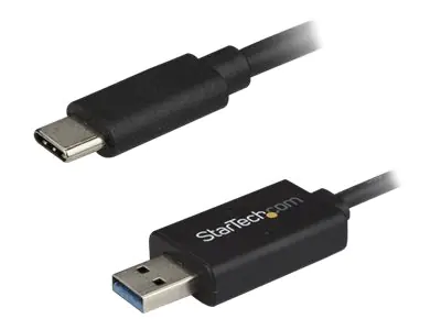 StarTech USB C to USB Data Transfer Cable for Mac and Windows, USB 3.0 - 2m (6ft) - USB-Kabel - 24 pin USB-C (M) zu USB Typ A (M) - USB 3.0 - 2 m - Schwarz StarTech USB C to USB Data Transfer Cable for Mac and Windows, USB 3.0 - 2m (6ft) - USB-Kabel - 24 pin USB-C (M) zu USB Typ A (M) - USB 3.0 - 2 m - Schwarz