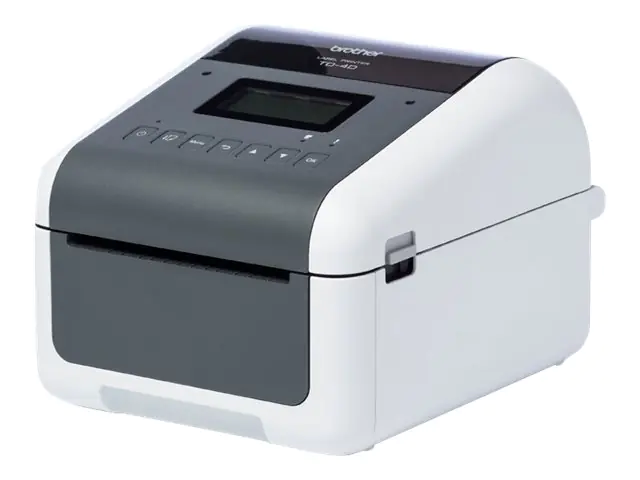 Brother TD-4550DNWB - Etikettendrucker - Thermodirekt - Rolle (11,8 cm) - 300 x 300 dpi - bis zu 152.4 mm/Sek. - USB 2.0, LAN, seriell, Wi-Fi(n), USB-Host, Bluetooth 4.2 Brother TD-4550DNWB - Etikettendrucker - Thermodirekt - Rolle (11,8 cm) - 300 x 300 dpi - bis zu 152.4 mm/Sek. - USB 2.0, LAN, seriell, Wi-Fi(n), USB-Host, Bluetooth 4.2