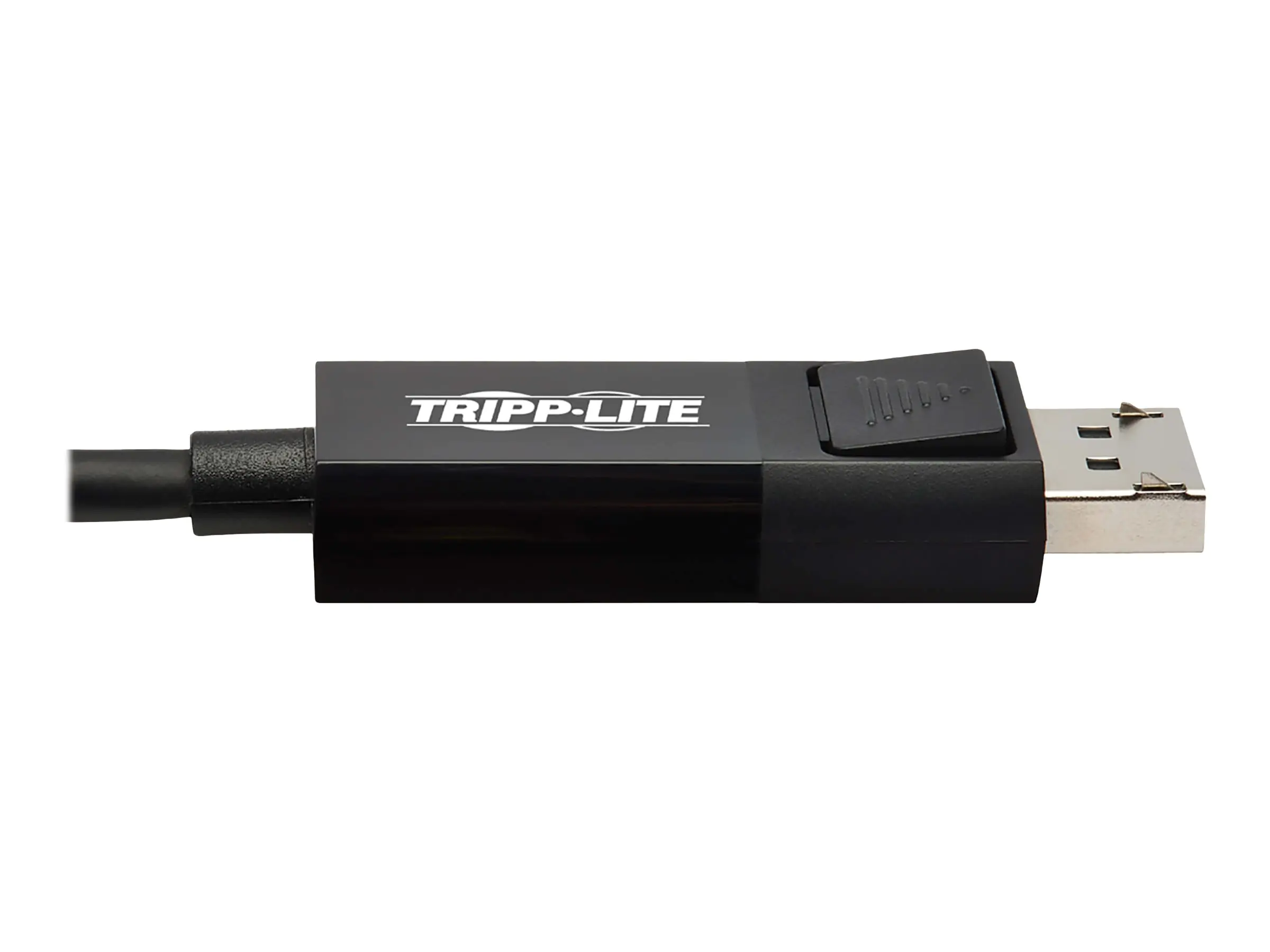 Tripp Lite USB C to DisplayPort Adapter Cable USB 3.1 Gen 1 Locking 4K USB Type-C to DP, USB C to DP, 3ft - DisplayPort-Kabel - 24 pin USB-C (M) umkehrbar zu DisplayPort (M) Verriegelung - USB 3.1 Gen 1 / Thunderbolt 3 / DisplayPort 1.2 - 90 cm - 4K Unter