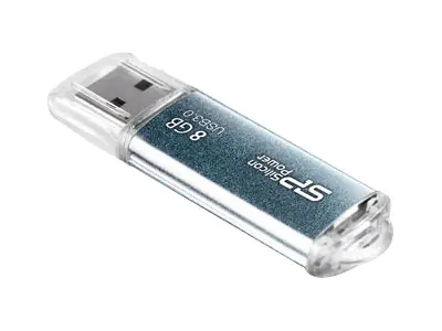 Silicon Power Marvel M01 - USB-Flash-Laufwerk - 8 GB - USB 3.0 - Icy Blue