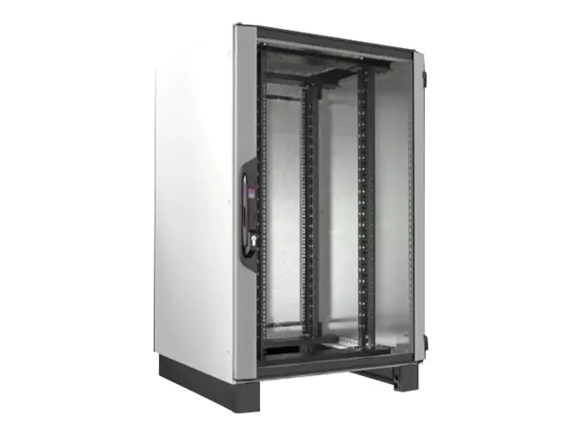 Rittal VX IT - Schrank Netzwerkschrank - Silber, RAL 7035, RAL 9005 - 24U - 48.3 cm (19") 5303154