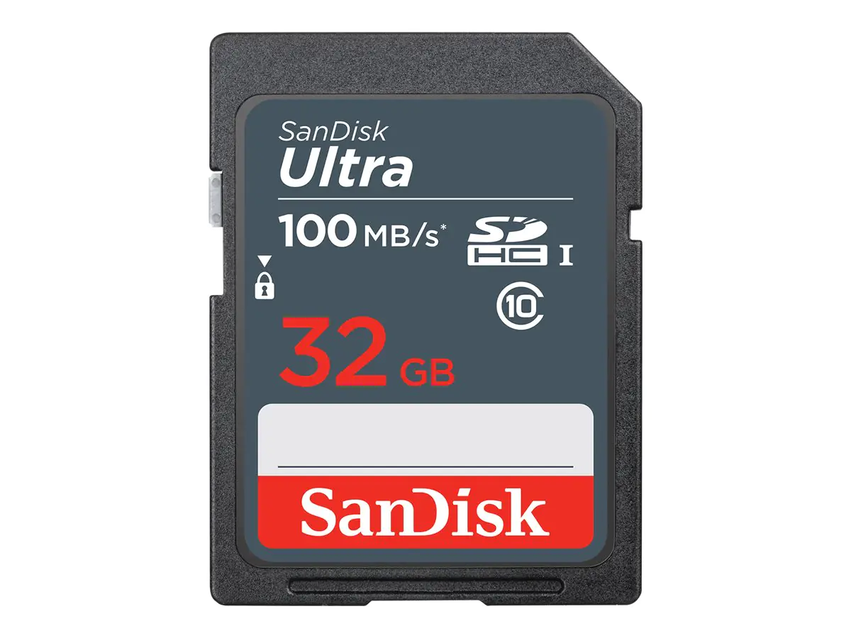 SanDisk Ultra - Flash-Speicherkarte - 32 GB - UHS Class 1 / Class10 - SDHC UHS-I