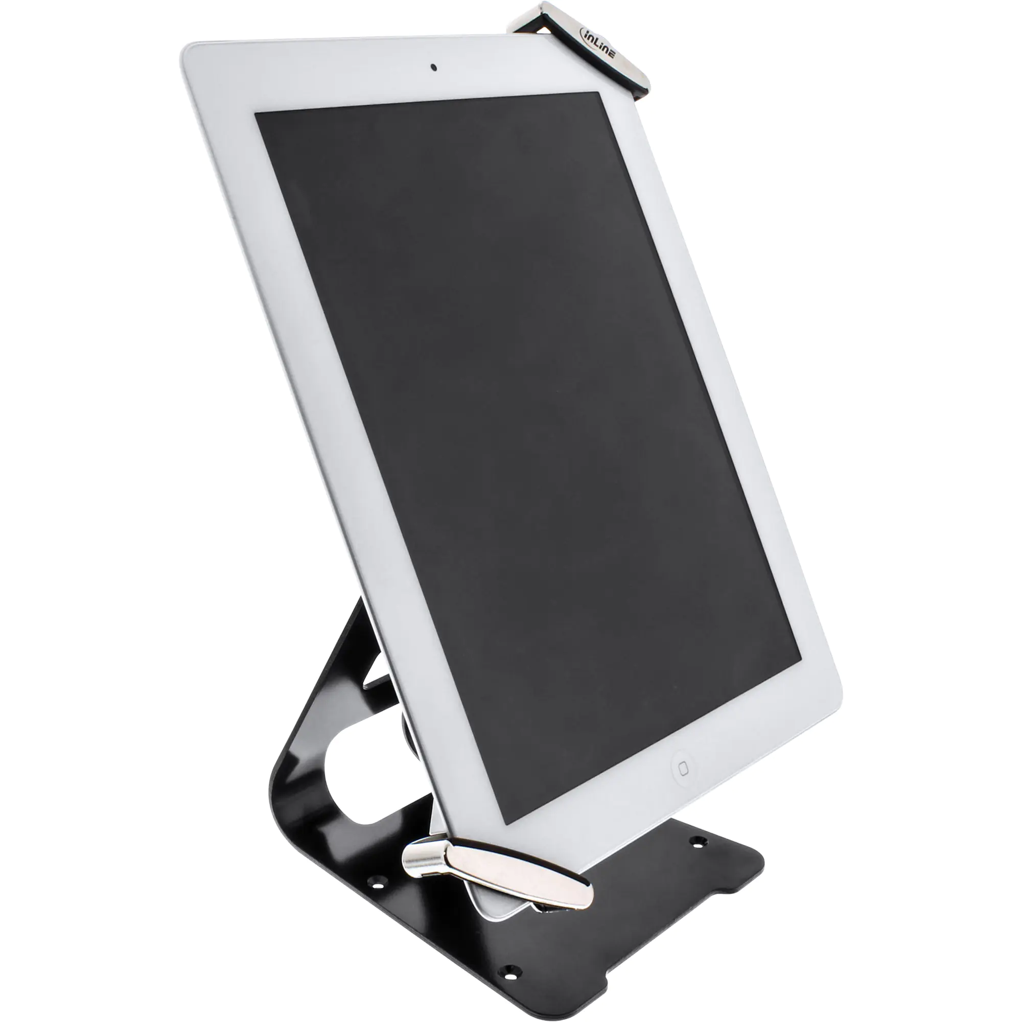 InLine universell - Aufstellung - für Tablett - verriegelbar - Metall - Bildschirmgröße: 17.8-25.7 cm (7"-10.1")
