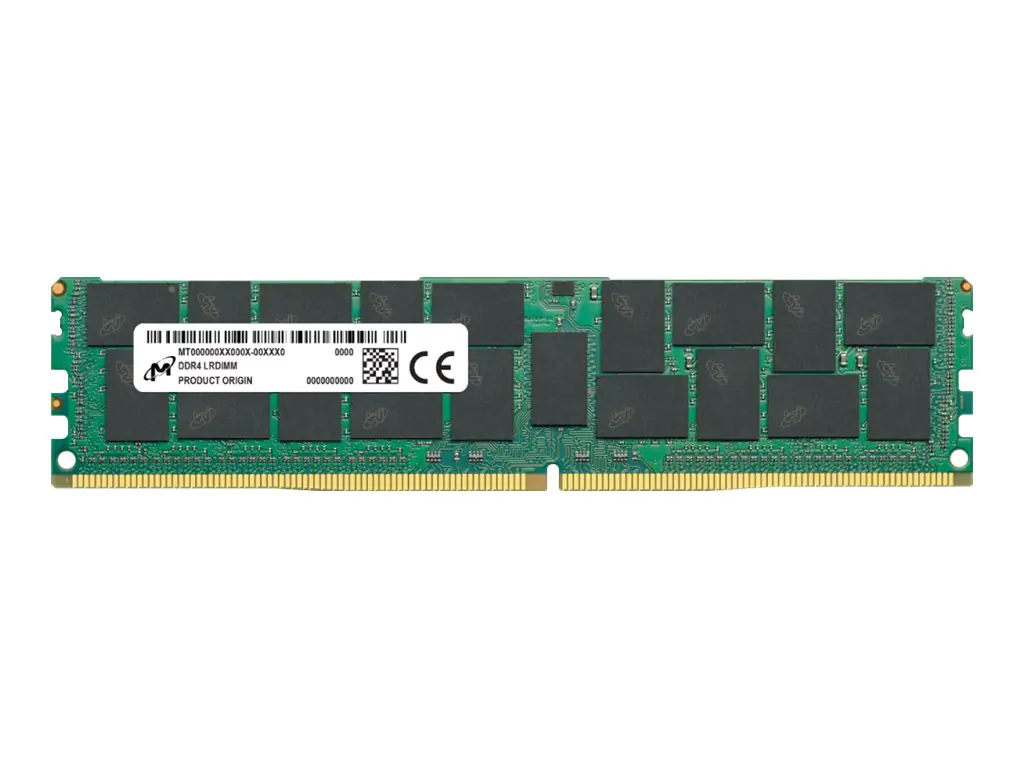 Micron DDR4 LRDIMM 128GB 4Rx4 3200 CL22 1.2V ECC