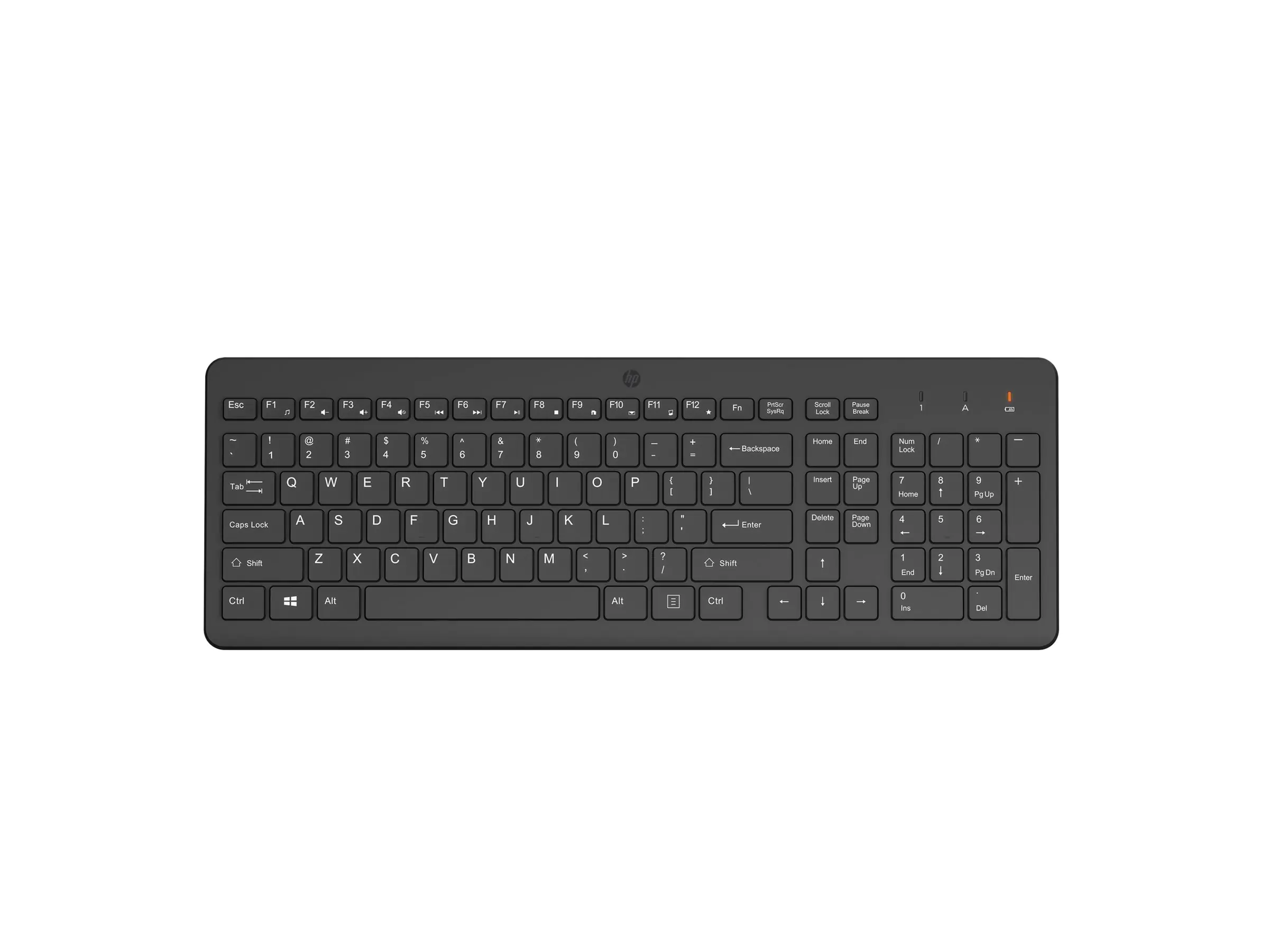 HP 220 - Tastatur - kabellos - 2.4 GHz - Deutsch 805T2AA#ABD