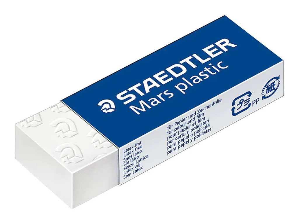 STAEDTLER Mars plastic - Radierer - weiß - Vinyl 526 50
