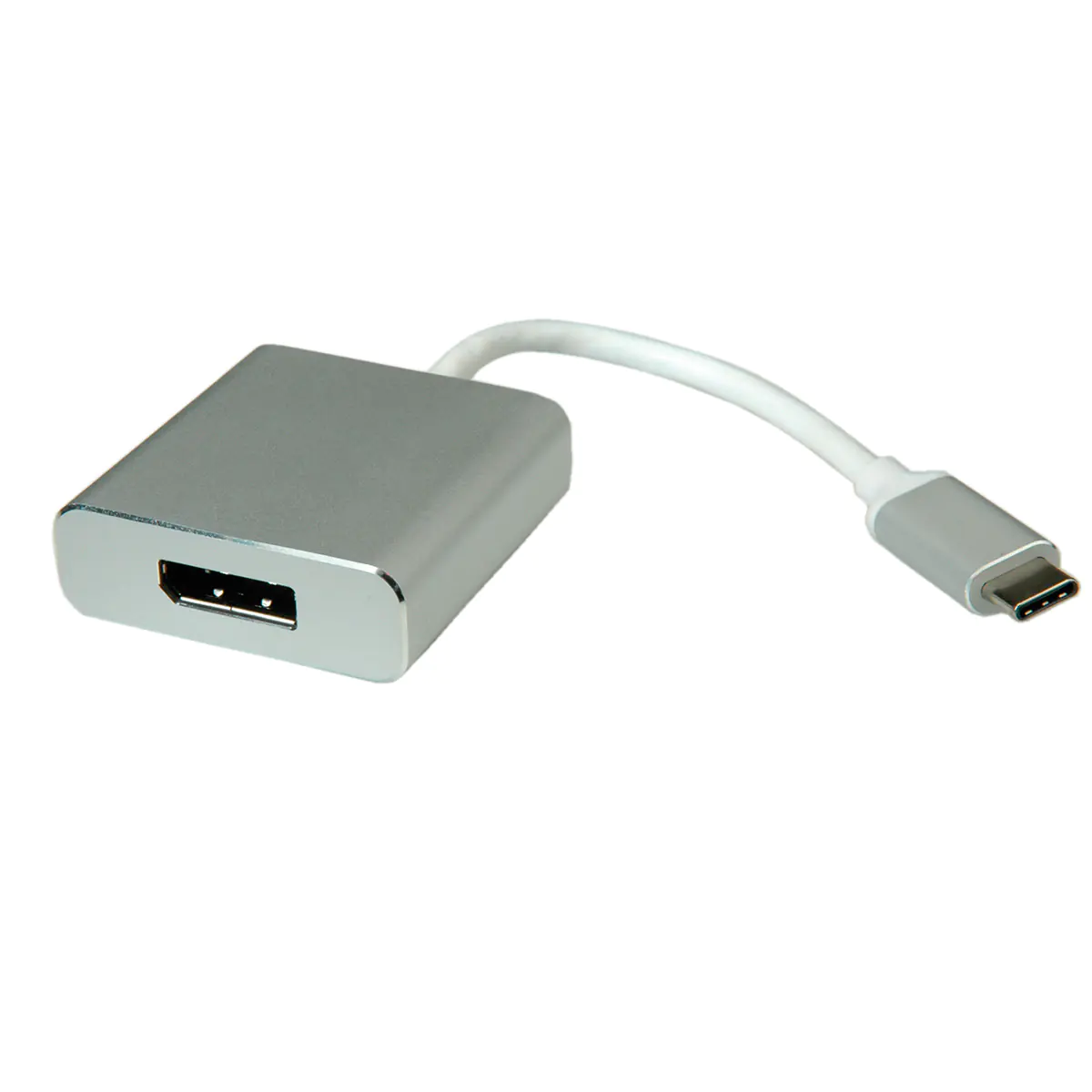 Roline - Externer Videoadapter - USB-C - DisplayPort - Aluminium