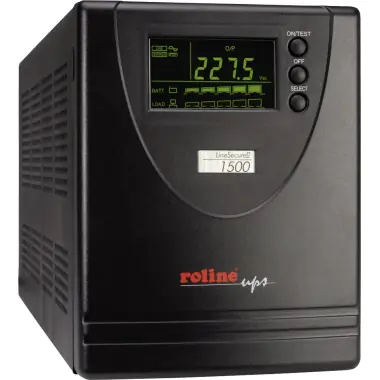 ROLINE LineSecure II 1500 - USV - Wechselstrom 230 V - 960 Watt - 1500 VA - Ausgangsanschlüsse: 6