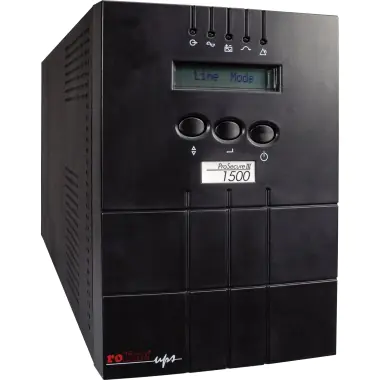 ROLINE Stromversorgung ProSecure III 1500 Online USV 19.40.1063 sw ROLINE Stromversorgung ProSecure III 1500 Online USV 19.40.1063 sw