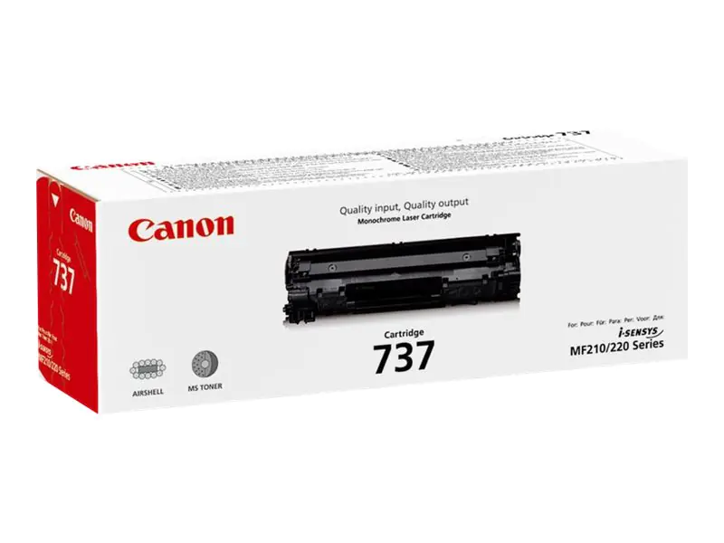 Canon 737 - Schwarz - Original - Tonerpatrone - für i-SENSYS LBP151, MF211, MF216, MF217, MF229, MF231, MF232, MF237, MF244, MF247, MF249