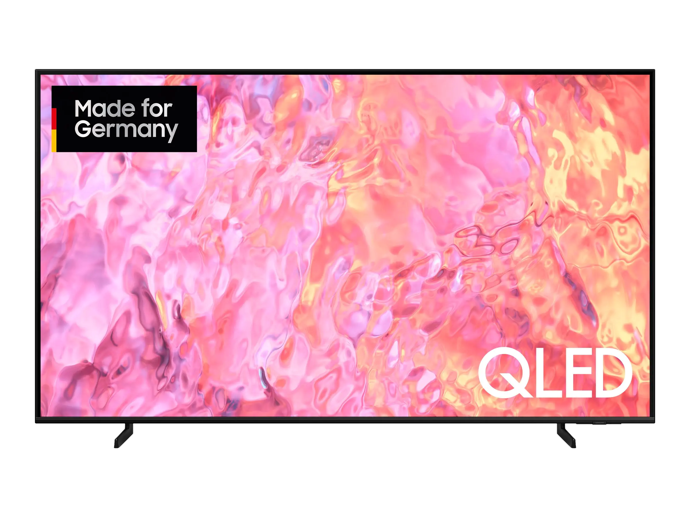 Samsung GQ55Q60CAU - 138 cm (55") Diagonalklasse Q60C Series LCD-TV mit LED-Hintergrundbeleuchtung - QLED - Smart TV - Tizen OS - 4K UHD (2160p) 3840 x 2160 - HDR - Quantum Dot, Dual LED - Schwarz