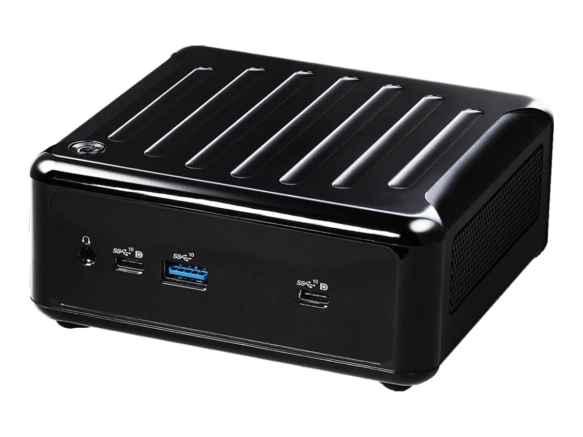 ASRock Industrial 4X4 BOX-4500U - Barebone - Embedded Box PC - 1 x Ryzen 5 4500U / 2.3 GHz - RAM 0 GB - Radeon Graphics - GigE, 2.5 GigE, Bluetooth 5.2 - WLAN: 802.11a/b/g/n/ac/ax, Bluetooth 5.2