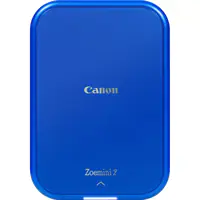 Canon Zoemini 2 - Drucker - Farbe - Zink - 50.8 x 76.2 mm - 313 x 500 dpi - bis zu 0.83 Min./Seite (einfarbig)/ bis zu 0.83 Min./Seite (Farbe) - Kapazität: 10 Blätter - Bluetooth 5.0 - marineblau, weiß