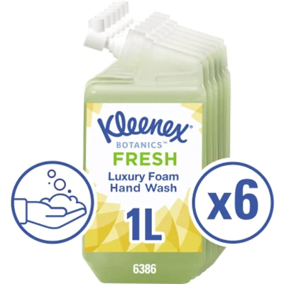 Kleenex Schaumseife Fresh Luxury 6386 1l Kleenex Schaumseife Fresh Luxury 6386 1l