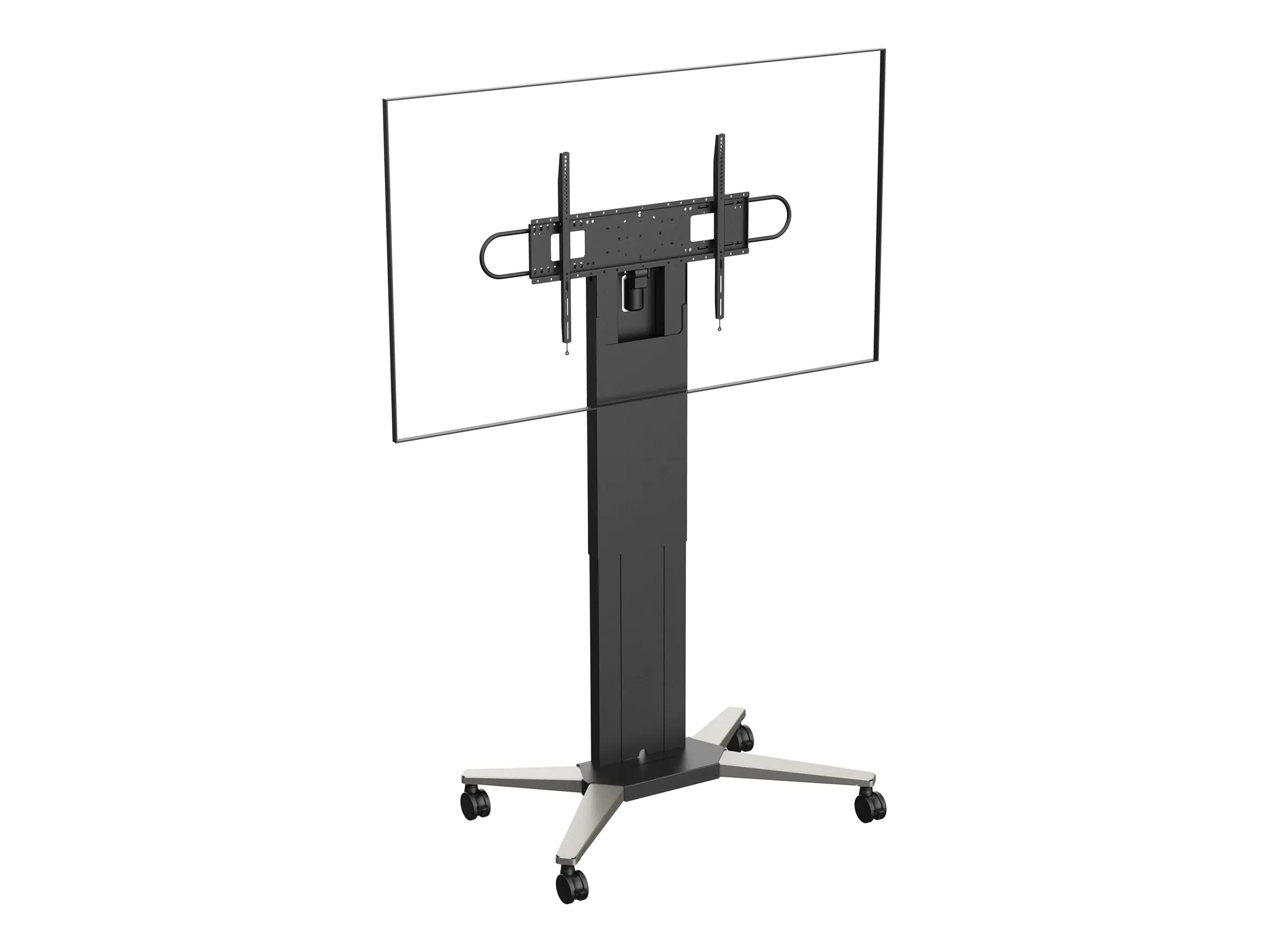 Vision Wagen - motorisiert - für Flachbildschirm - Trolley - Stahl - mattschwarz - Bildschirmgröße: 119.4-228.6 cm (47"-90") VFM-F50T
