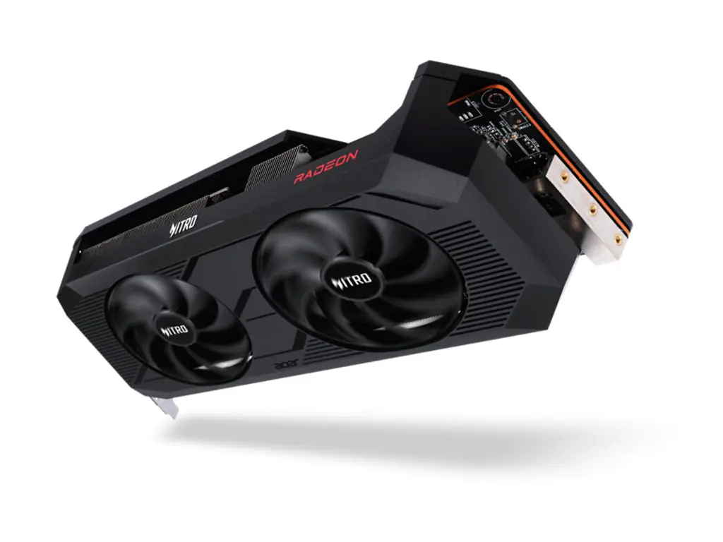 Acer Nitro Radeon RX 7700 XT - OC Edition - Grafikkarten - Radeon RX 7700 XT - 12 GB GDDR6 - PCIe 4.0 x16 - HDMI, 3 x DisplayPort