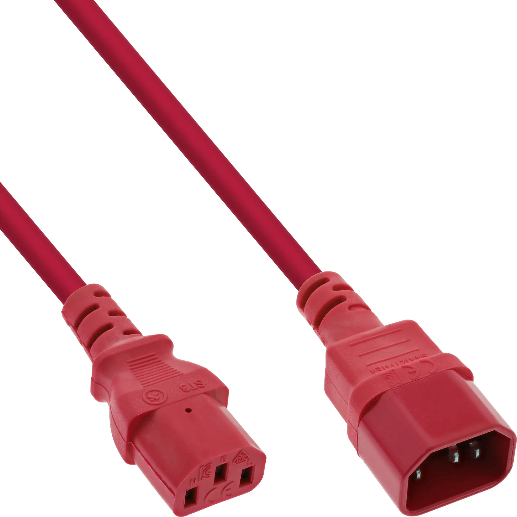 InLine - Spannungsversorgungs-Verlängerungskabel - power IEC 60320 C13 zu IEC 60320 C14 - 250 V - 50 cm - Blau (Packung mit 75) InLine - Spannungsversorgungs-Verlängerungskabel - power IEC 60320 C13 zu IEC 60320 C14 - 250 V - 50 cm - Blau (Packung mit 75)