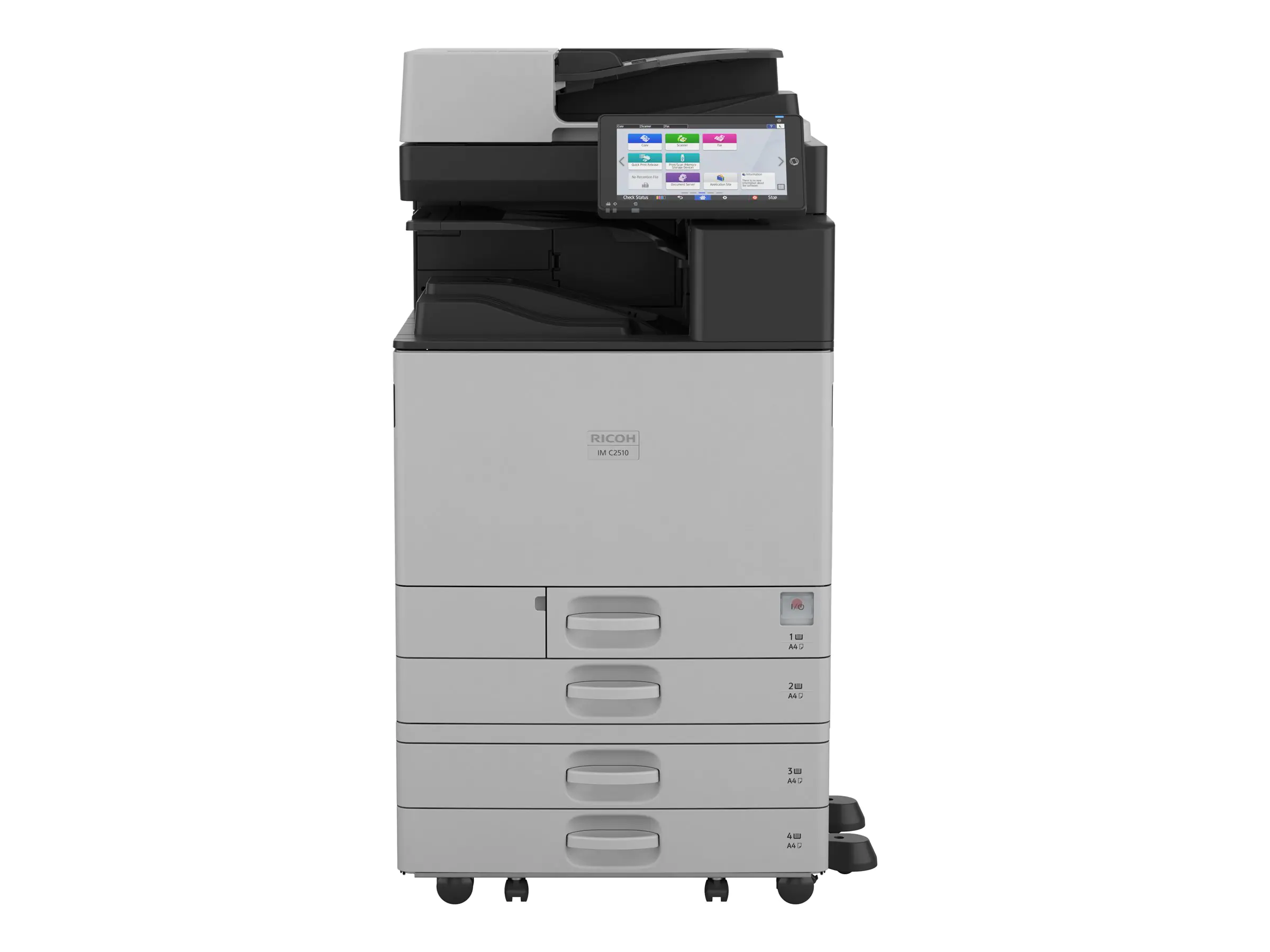 Ricoh IM C2510 - Drucker - Farbe - Laser - A3 - 4800 x 1200 dpi bis zu 25 Seiten/Min. (Farbe) - Kapazität: 220 Blätter - USB, LAN