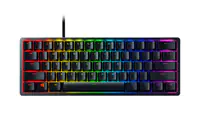 Razer Huntsman Mini - Tastatur - Hintergrundbeleuchtung - USB - Deutsch - Tastenschalter: Razer Linear Optical Red - Schwarz
