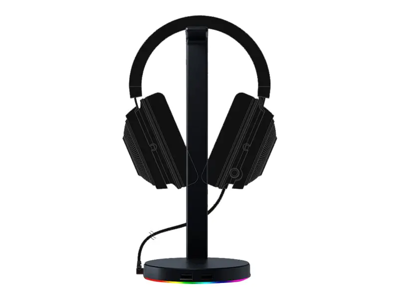 Razer Base Station V2 Chroma - Ständer für Kopfhörer, Headset - Classic Black