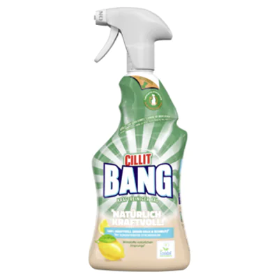 CILLIT BANG Badreiniger Natürlich Kraftvoll pH-Wert: 2,1-2,5 Sprühflasche Kunststoff 0,75l CILLIT BANG Badreiniger Natürlich Kraftvoll pH-Wert: 2,1-2,5 Sprühflasche Kunststoff 0,75l