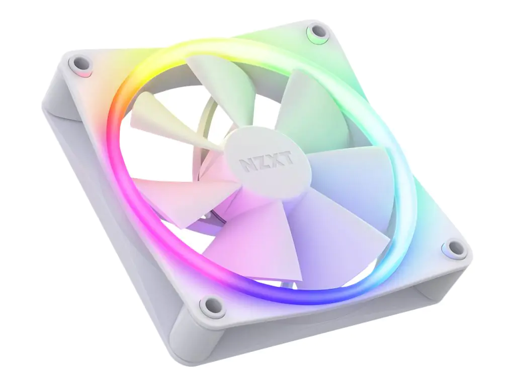 NZXT F Series F120 RGB Triple Pack - Gehäuselüfter - 120 mm - Mattes Weiß