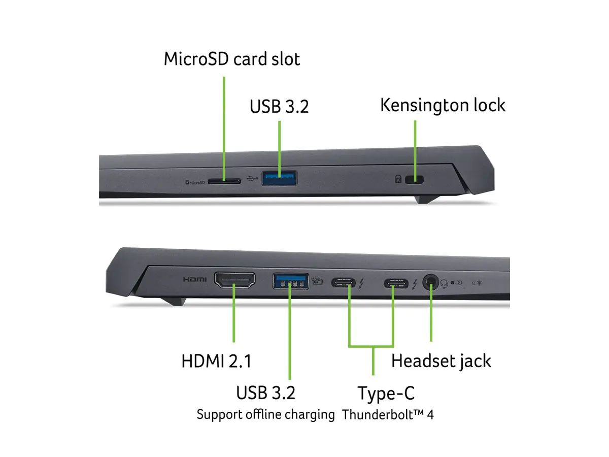 Acer Swift X 14 14,5" 16:10 5-125H 32GB 1TBSSD RTX3050 W11P - 32 GB