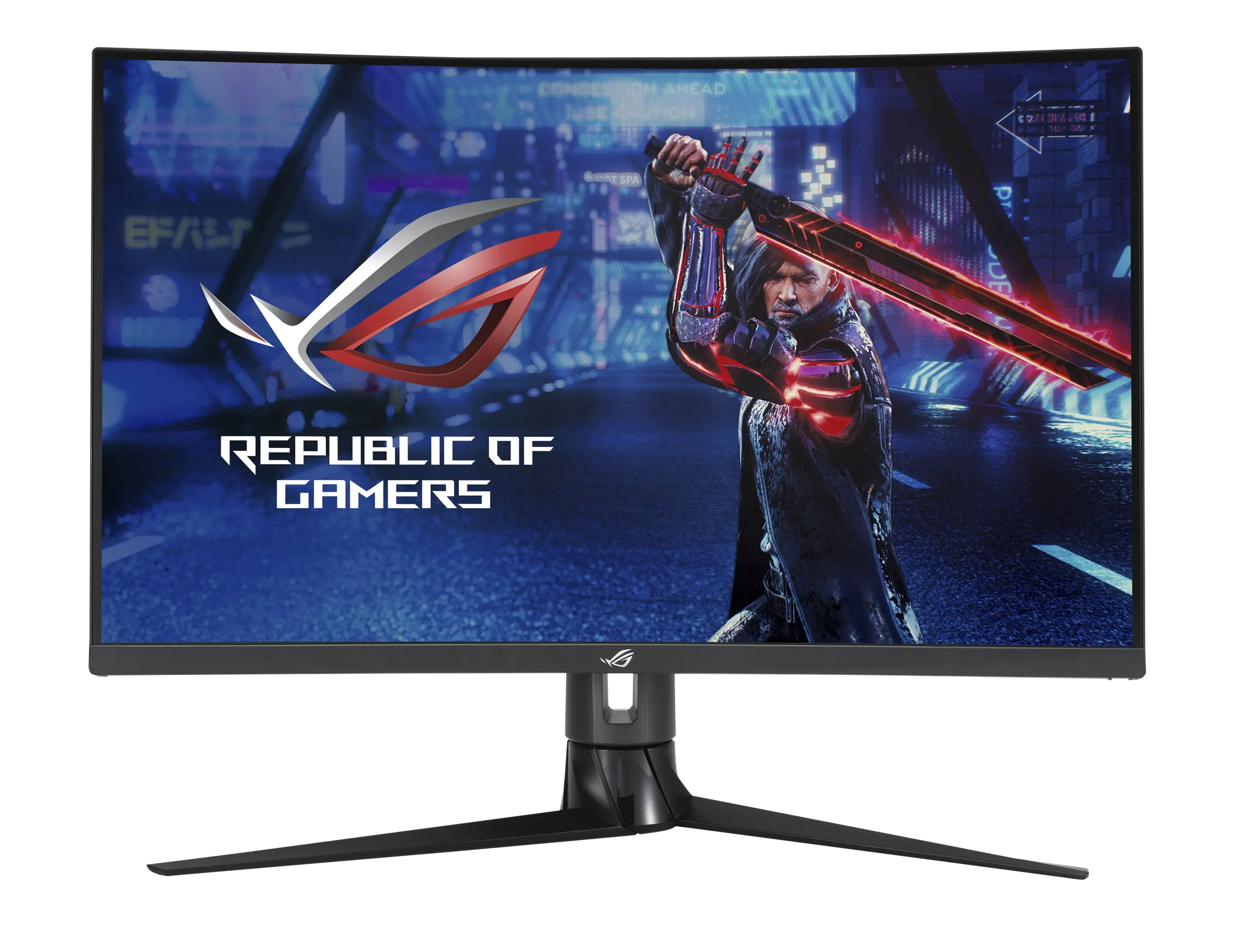 ASUS ROG Strix XG32VC - LED-Monitor - Gaming - gebogen - 80 cm (32") 90LM03S0-B04170