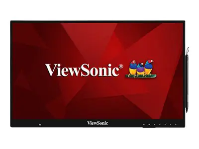 ViewSonic ID2456 - LED-Monitor - 61 cm (24") (23.8" sichtbar) - Touchscreen - 1920 x 1080 Full HD (1080p) @ 60 Hz - IPS - 250 cd/m² - 1000:1 - 5 ms - HDMI, VGA, USB-C - Lautsprecher