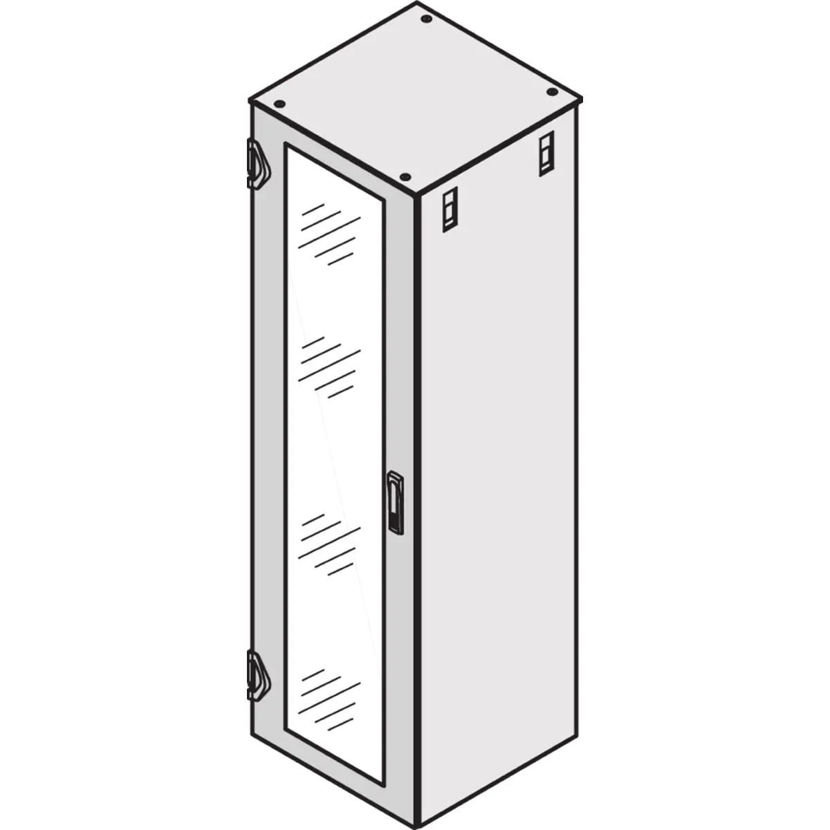 SCHROFF 22130125 Tür B x H 600 mm 1600 1 St.