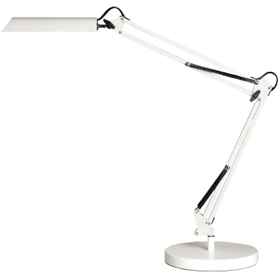 Unilux SWINGOLED, Weiß, Stahl, Acrylnitril-Butadien-Styrol (ABS), Aluminium, Büro, Wohnzimmer, Erwachsener, LED, 3000 K 400093839