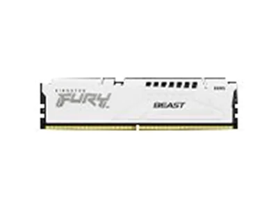 Kingston FURY Beast - DDR5 - Kit - 64 GB: 2 x 32 GB - DIMM 288-PIN - 6000 MHz / PC5-48000 - CL36 - 1.35 V - ungepuffert - on-die ECC - weiß