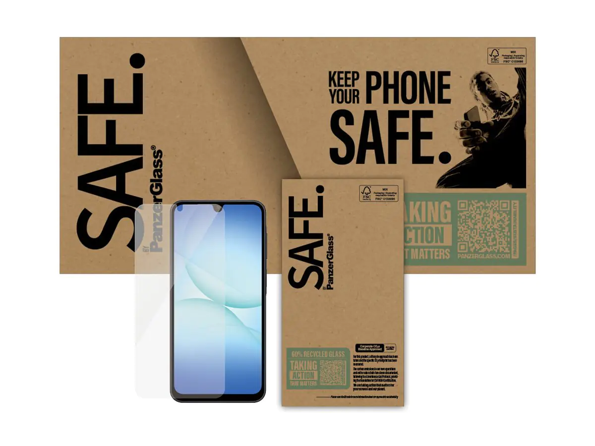 PanzerGlass SAFE. by PanzerGlass - Bildschirmschutz für Handy