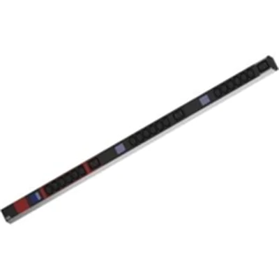 Bachmann BlueNet BN0500 - Stromverteilungseinheit - Wechselstrom 400 V - Ausgangsanschlüsse: 21 (18 x IEC 60320 C13, 3 x IEC 60320 C19) - 3 m Bachmann BlueNet BN0500 - Stromverteilungseinheit - Wechselstrom 400 V - Ausgangsanschlüsse: 21 (18 x IEC 60320 C13, 3 x IEC 60320 C19) - 3 m
