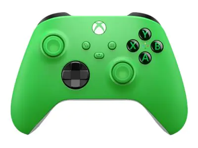Microsoft Xbox Wireless Controller - Game Pad - kabellos - Bluetooth - Velocity Green - für PC, Microsoft Xbox One, Android, Microsoft Xbox Series S, Microsoft Xbox Series X, iOS