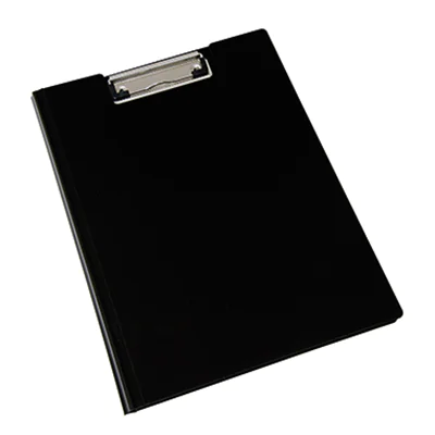 Klemmbrettmappe DIN A4 Polypropylen schwarz Klemmbrettmappe DIN A4 Polypropylen schwarz