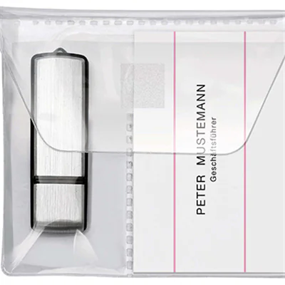 Veloflex USB Stick-Hülle 2256010 10x10cm PP transparent 5 St./Pack Veloflex USB Stick-Hülle 2256010 10x10cm PP transparent 5 St./Pack
