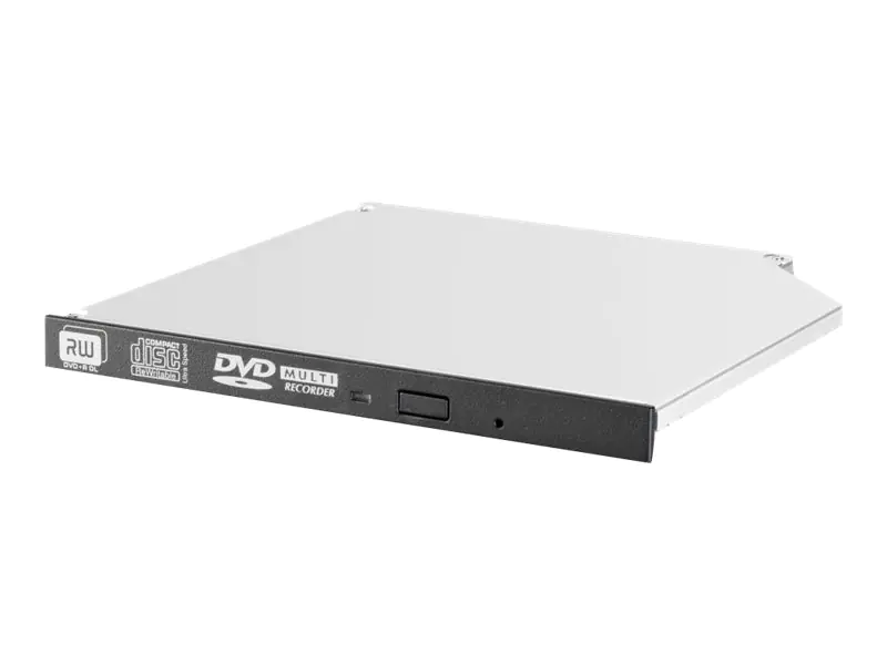 HPE - Laufwerk - DVD±RW (±R DL) / DVD-RAM - 8x/8x/5x - Serial ATA - intern - HP Jack Black - für ProLiant DL20 Gen10, DL325 Gen10, DL360 Gen10, DL360 Gen9, ML30 Gen10