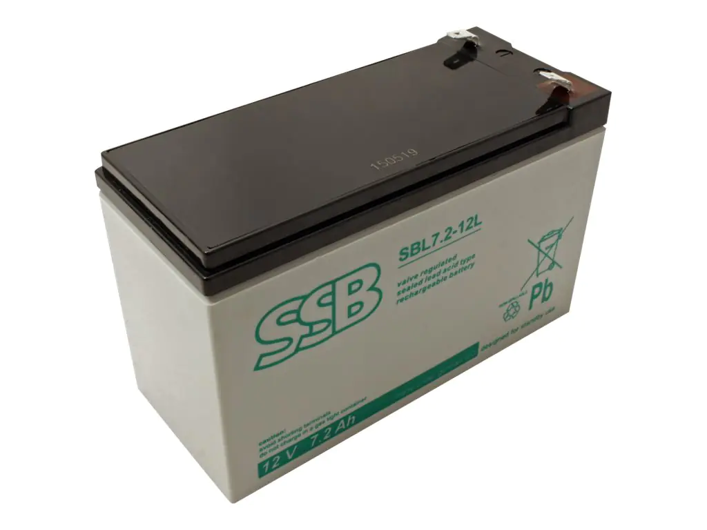 Secomp - USV-Akku - 1 x Batterie - 7 Ah - Black Gray