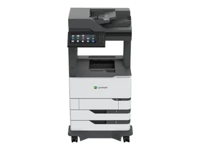 Lexmark MX822ade - Multifunktionsdrucker - s/w - Laser - 215.9 x 355.6 mm (Original) - A4/Legal (Medien) - bis zu 52 Seiten/Min. (Kopieren) - bis zu 52 Seiten/Min. (Drucken) - 1200 Blatt - 33.6 Kbps - USB 2.0, Gigabit LAN, USB 2.0-Host