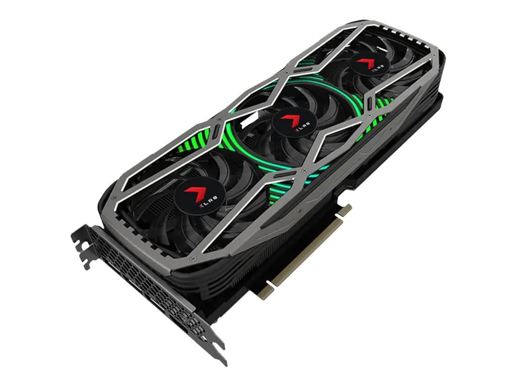 PNY XLR8 GeForce RTX 3080 Gaming REVEL EPIC-X RGB Triple Fan LHR - Grafikkarten - GF RTX 3080 - 10 GB GDDR6X - PCIe 4.0 x16 - HDMI, 3 x DisplayPort