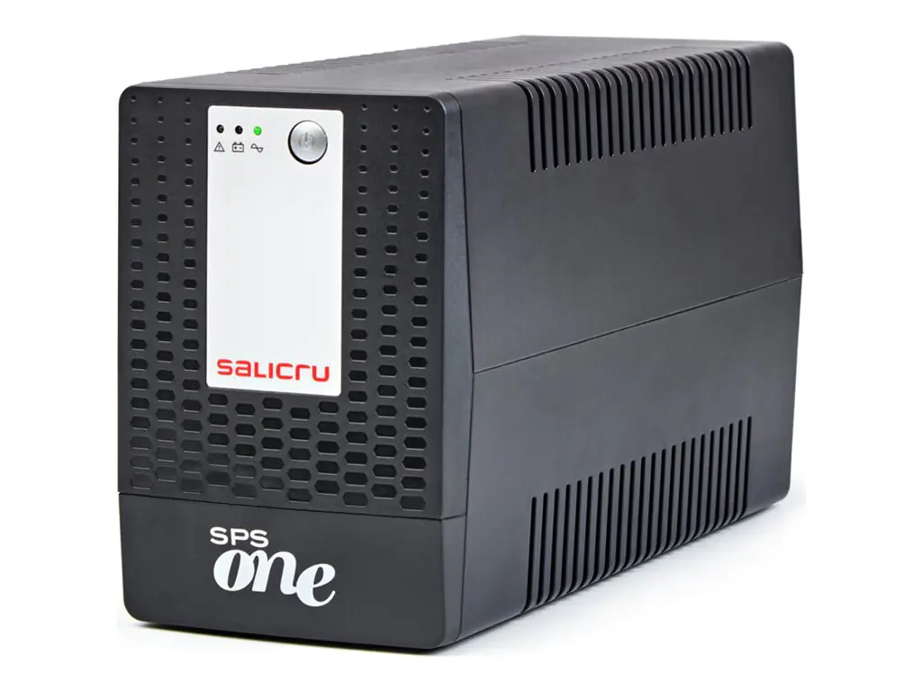 SALICRU SPS ONE - USV - Wechselstrom 220/230/240 V - 900 Watt - 1500 VA - Bleisäure - USB - Ausgangsanschlüsse: 4 - Schwarz