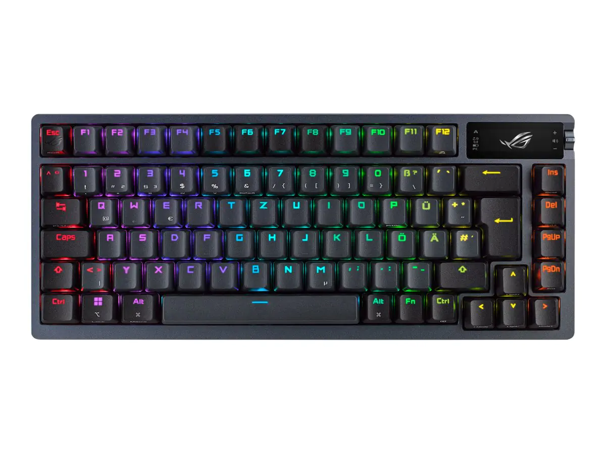 ASUS ROG Azoth - Tastatur - 75 % Mini-Tastatur 90MP0316-BKDA01